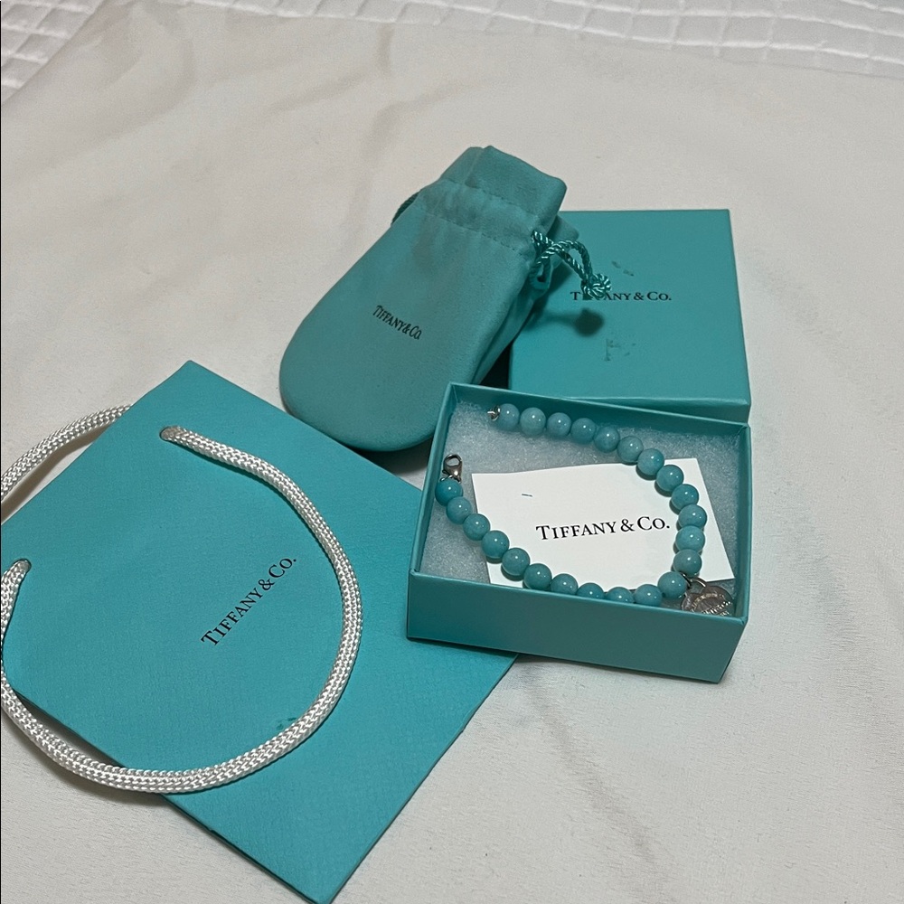 Tiffany & Co. Turquoise Bead Bracelet